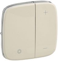 Лицевая панель Legrand Valena Allure для светорегулятора нажимного слоновая кость картинка